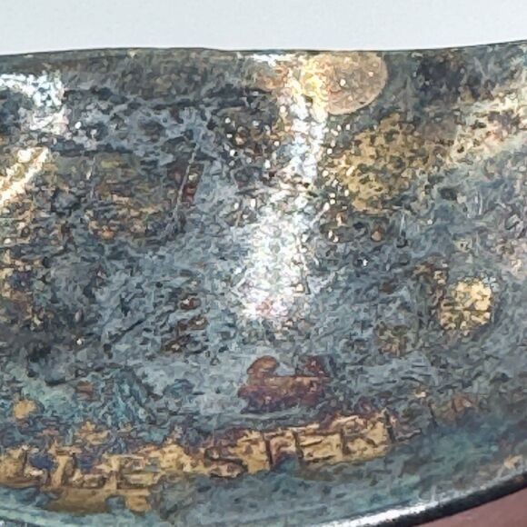 Vintage Jolle Sterling Dragonfly Brooch Pin Rhinestone Head / Purple Body - Picture 6 of 10